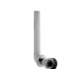 VALVULA PUSH FORTE CROMO+ MANGUERA DE INSTALACIÓN