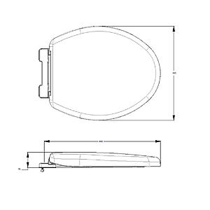 ASIENTO ACTIVE ALONGADO BLANCO
